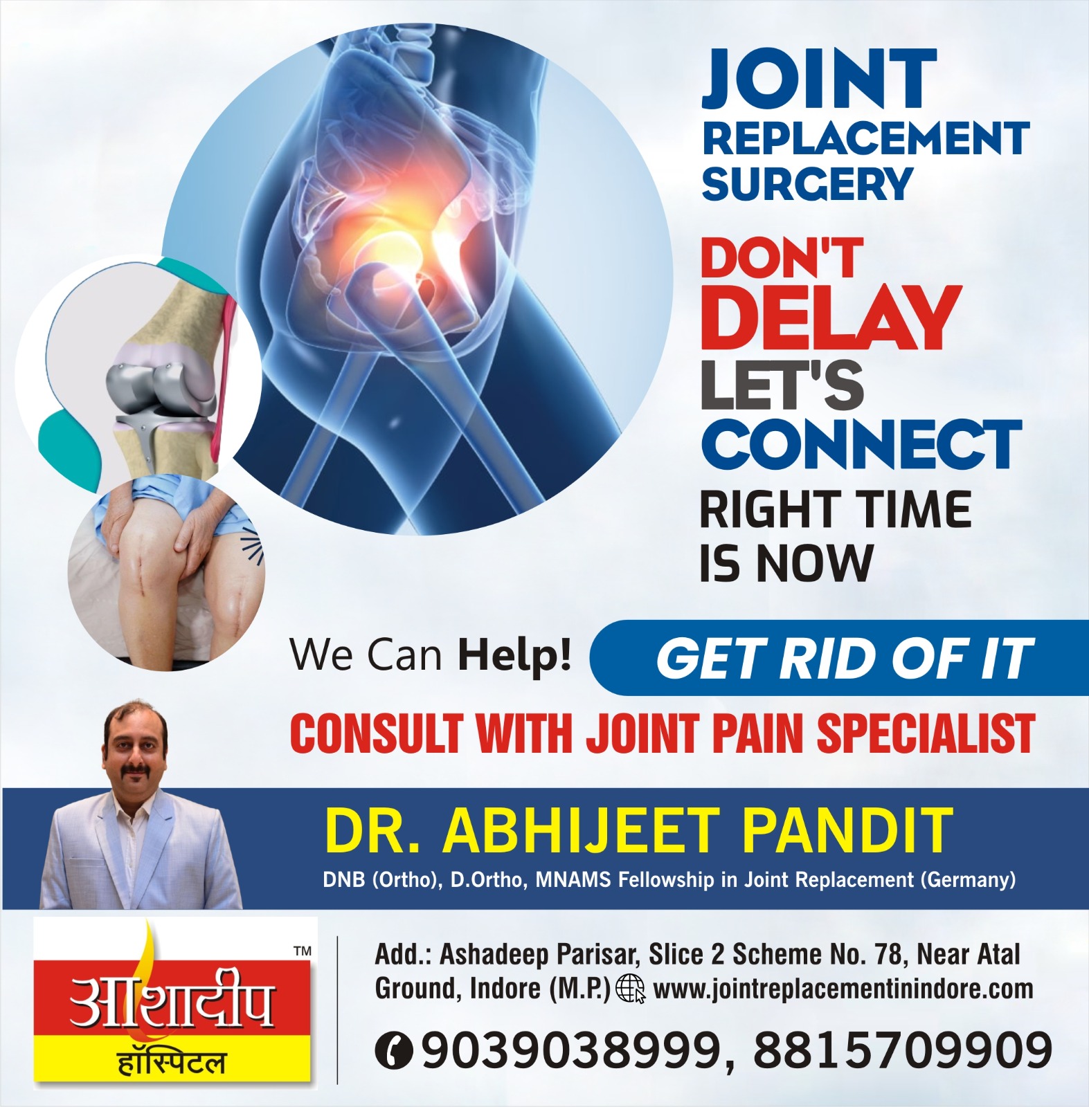 Best Joint Replacement Surgery in Indore